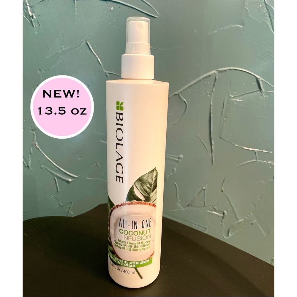 🥥🍃Biolage All in One Coconut Infusion Multi Benefit Spray 13.5 oz NEW